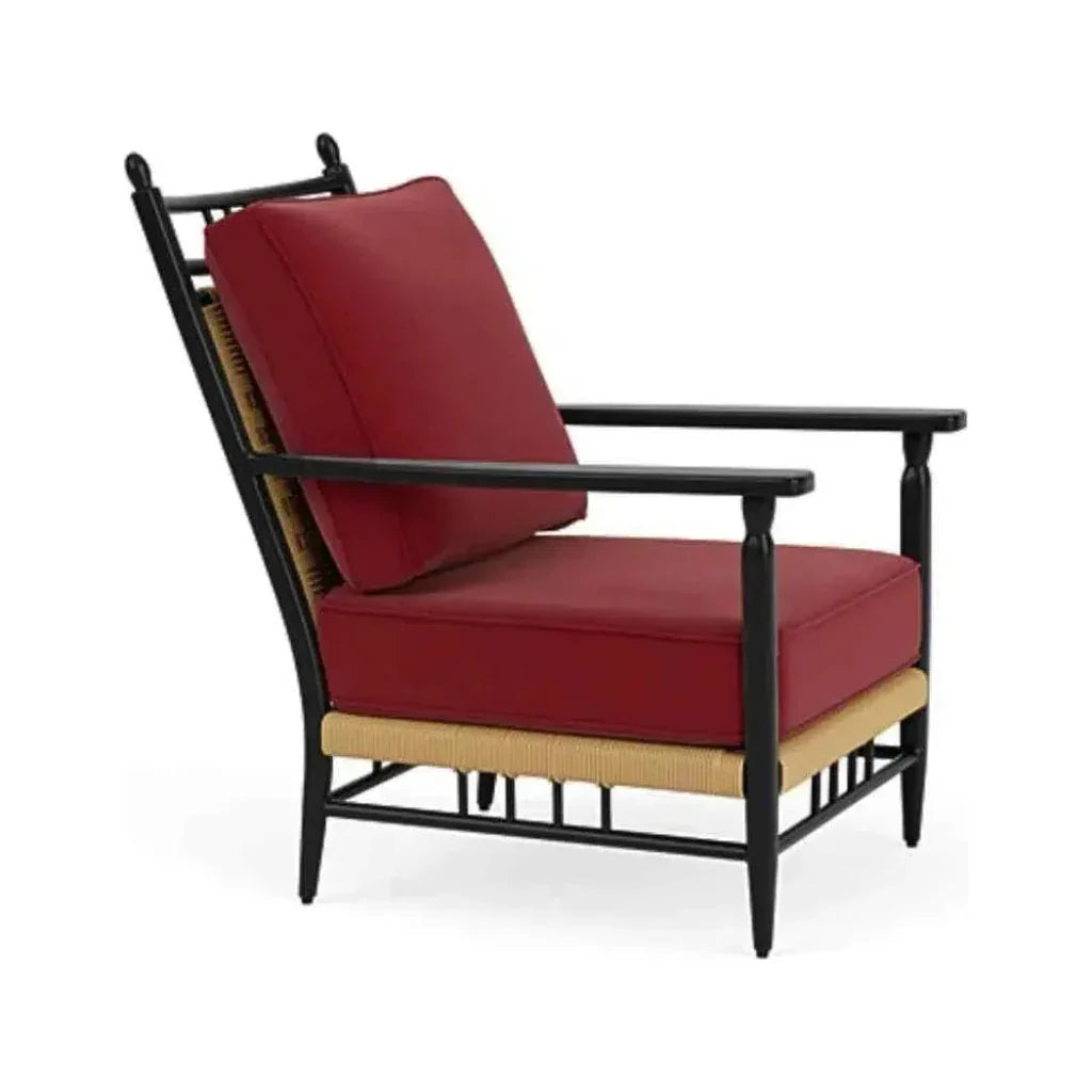Low Country Lounge Chair Premium Wicker Furniture-Outdoor Lounge Chairs-Lloyd Flanders-LOOMLAN