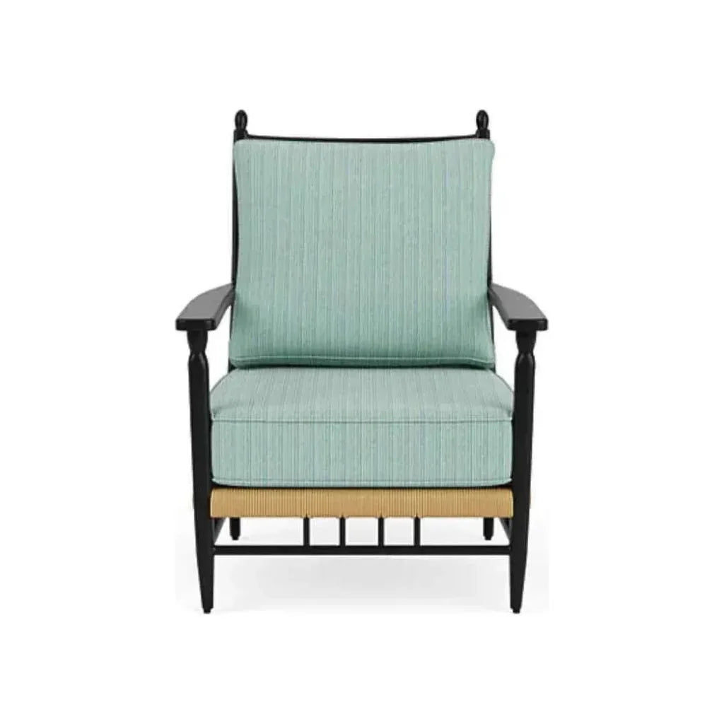 Low Country Lounge Chair Premium Wicker Furniture-Outdoor Lounge Chairs-Lloyd Flanders-LOOMLAN