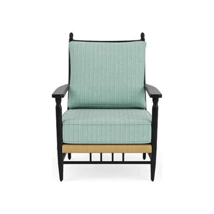 Low Country Lounge Chair Premium Wicker Furniture-Outdoor Lounge Chairs-Lloyd Flanders-LOOMLAN