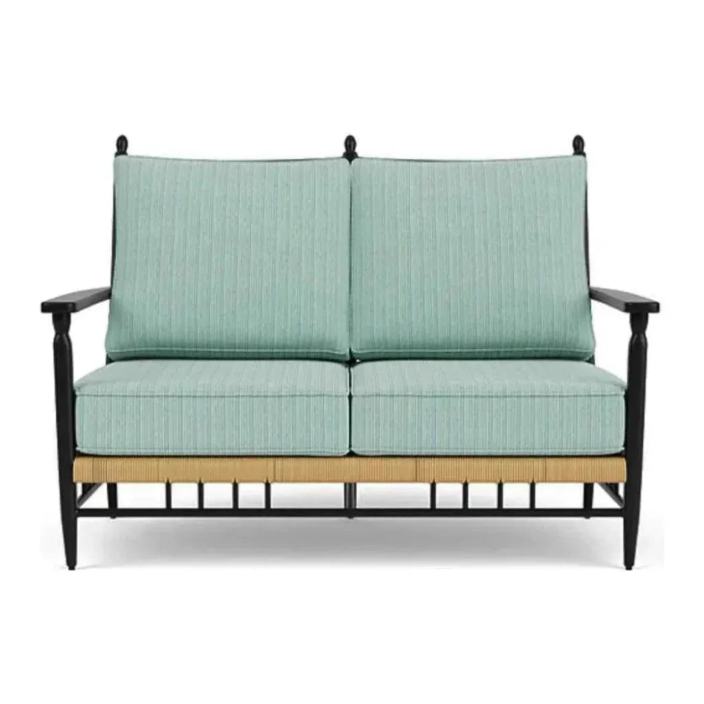 Low Country Loveseat Premium Wicker Furniture - LOOMLAN - Lloyd Flanders - Outdoor Sofas & Loveseats