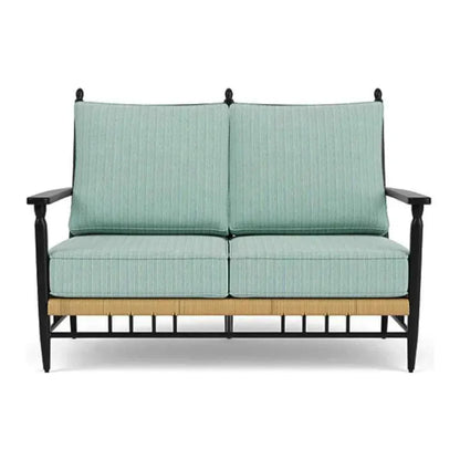 Low Country Loveseat Premium Wicker Furniture - LOOMLAN - Lloyd Flanders - Outdoor Sofas & Loveseats