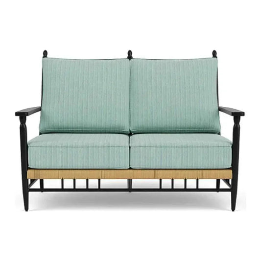 Low Country Loveseat Premium Wicker Furniture - LOOMLAN - Lloyd Flanders - Outdoor Sofas & Loveseats
