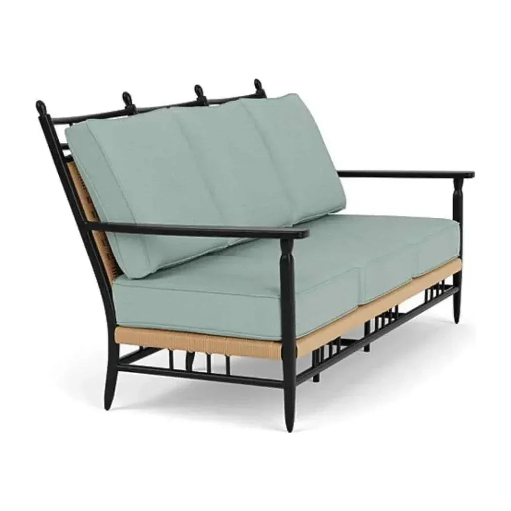 Low Country Sofa Premium Wicker Furniture - LOOMLAN - Lloyd Flanders - Outdoor Sofas & Loveseats