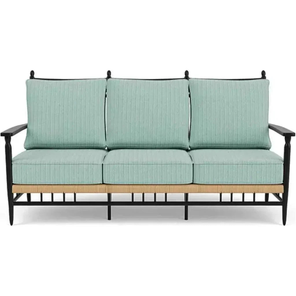 Low Country Sofa Premium Wicker Furniture - LOOMLAN - Lloyd Flanders - Outdoor Sofas & Loveseats