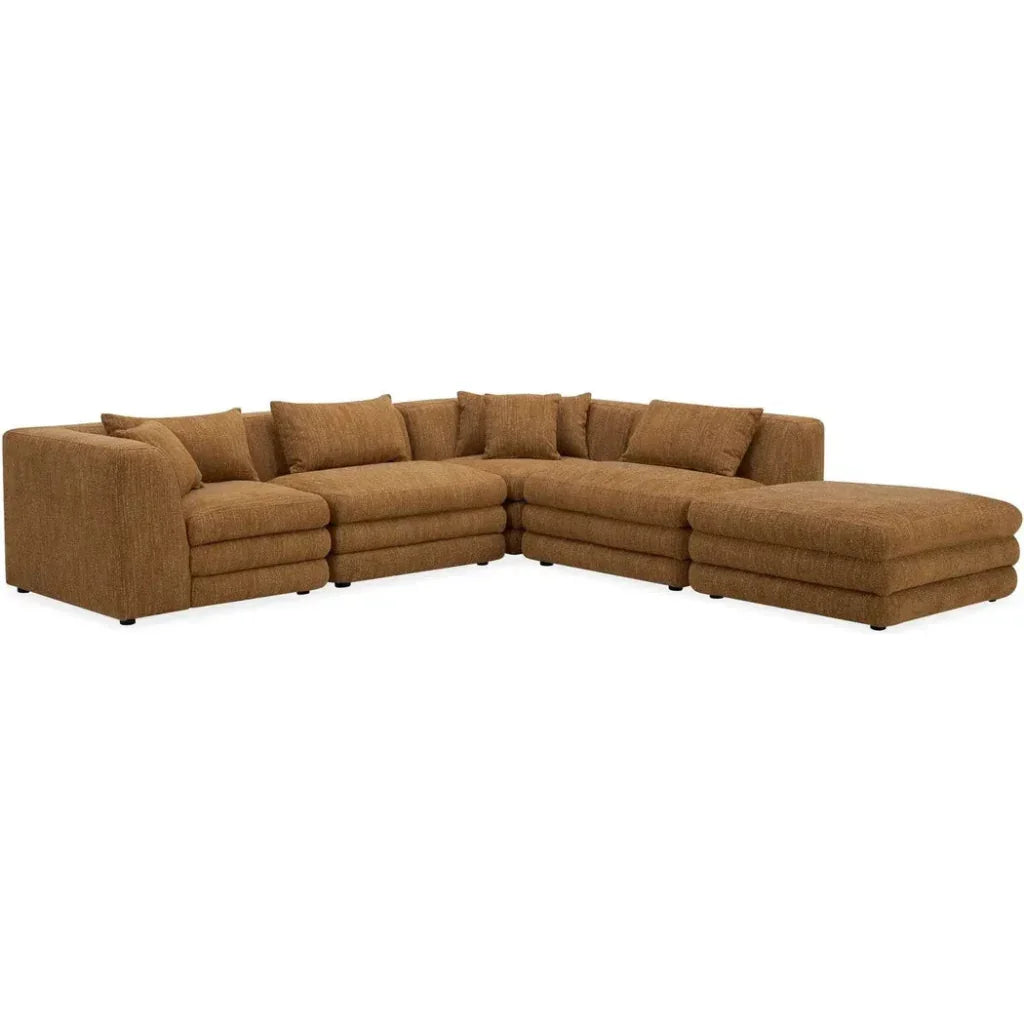 Lowtide Dream Performance Fabric Modular Sectional-Modular Sofas-Moe's Home-LOOMLAN