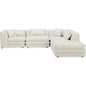 Lowtide Dream Performance Fabric Modular Sectional-Modular Sofas-Moe's Home-Warm White-LOOMLAN