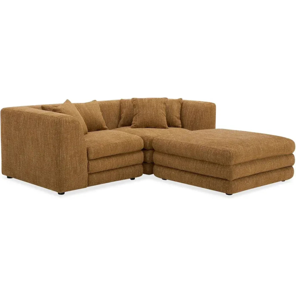 Lowtide Nook Performance Fabric Modular Sectional-Modular Sofas-Moe's Home-LOOMLAN