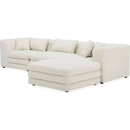 Lowtide Performance Fabric Lounge Modular Sectional-Modular Sofas-Moe's Home-LOOMLAN
