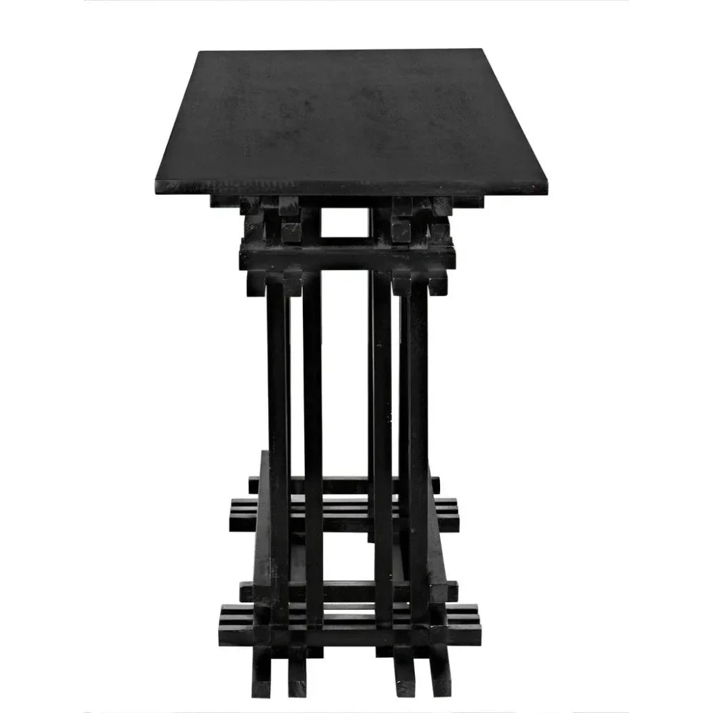 Loyd Console, HB - LOOMLAN - Noir - Console Tables
