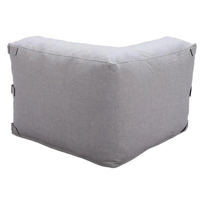 Luanda Corner Chair Gray-Outdoor Modulars-Zuo Modern-LOOMLAN