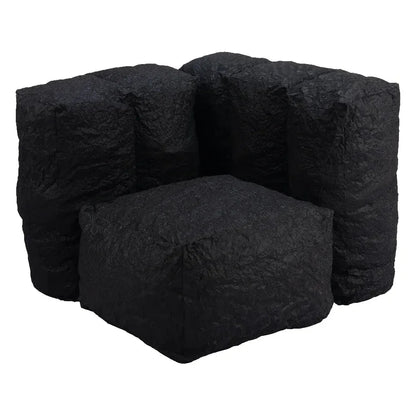 Luanda Corner Chair Gray-Outdoor Modulars-Zuo Modern-LOOMLAN