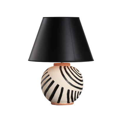 Luca Hand Painted Terracotta Table Lamp