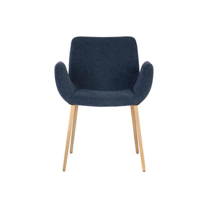 Lucano Fabric Dining Armchair - LOOMLAN - SUNPAN - Dining Chairs