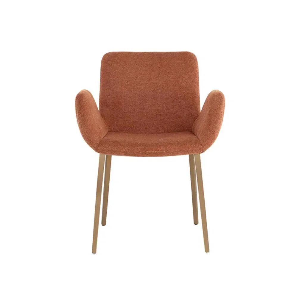 Lucano Fabric Dining Armchair - LOOMLAN - SUNPAN - Dining Chairs
