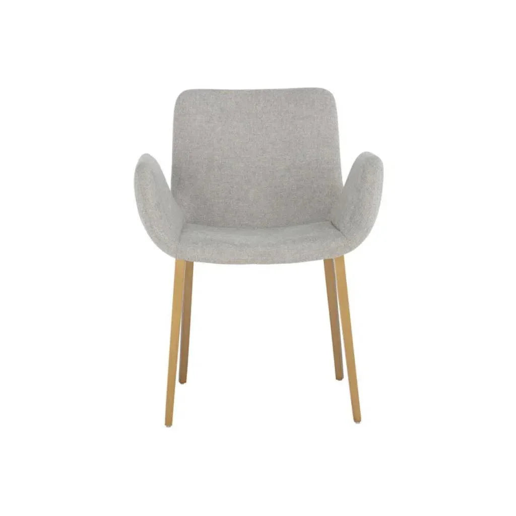 Lucano Fabric Dining Armchair - LOOMLAN - SUNPAN - Dining Chairs