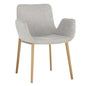 Lucano Fabric Dining Armchair - LOOMLAN - SUNPAN - Dining Chairs