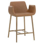 Lucano Leather Counter Stool - LOOMLAN - SUNPAN - Counter Stools