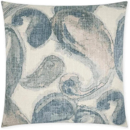 Lucerne Blue Blue Large Throw Pillow Insert - LOOMLAN - D.V. Kap - Throw Pillows