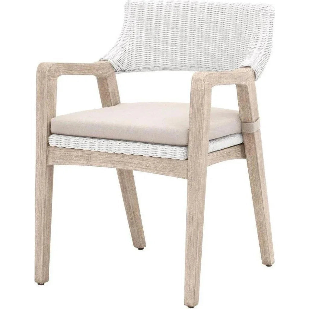 Lucia Fabric Armless Dining Chair - LOOMLAN - Essentials For Living - Dining Chairs
