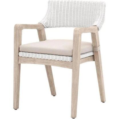Lucia Fabric Armless Dining Chair - LOOMLAN - Essentials For Living - Dining Chairs