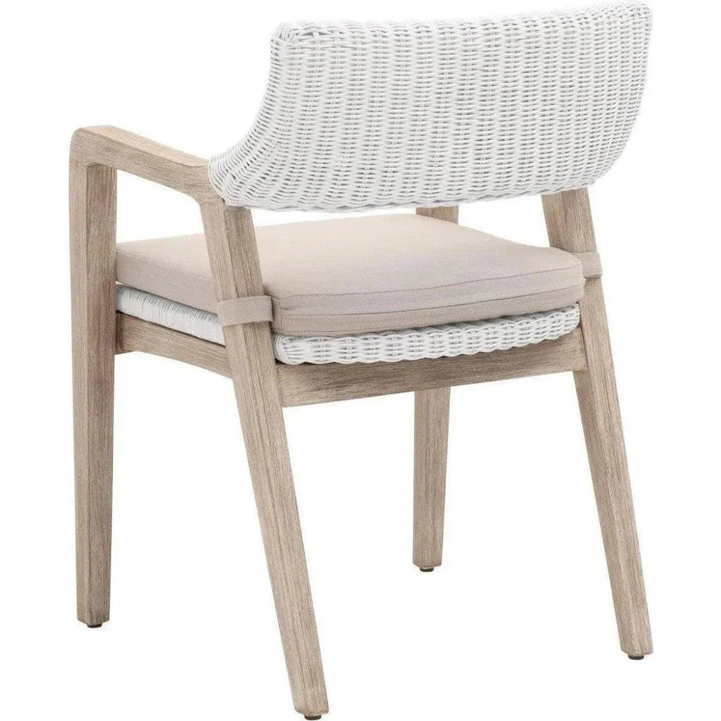 Lucia Fabric Armless Dining Chair - LOOMLAN - Essentials For Living - Dining Chairs