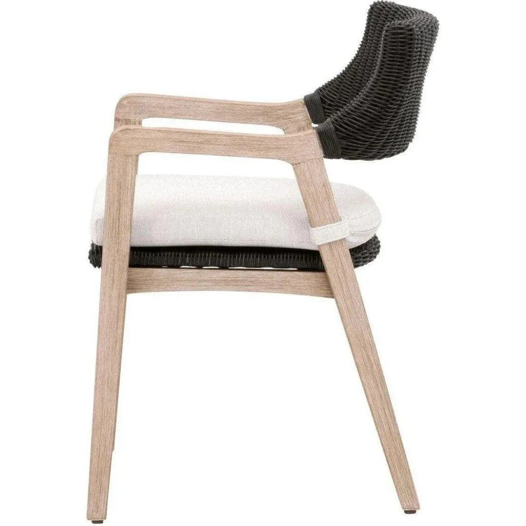 Lucia Fabric Armless Dining Chair - LOOMLAN - Essentials For Living - Dining Chairs