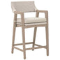 Lucia Olefin Fabric Outdoor Counter Stool