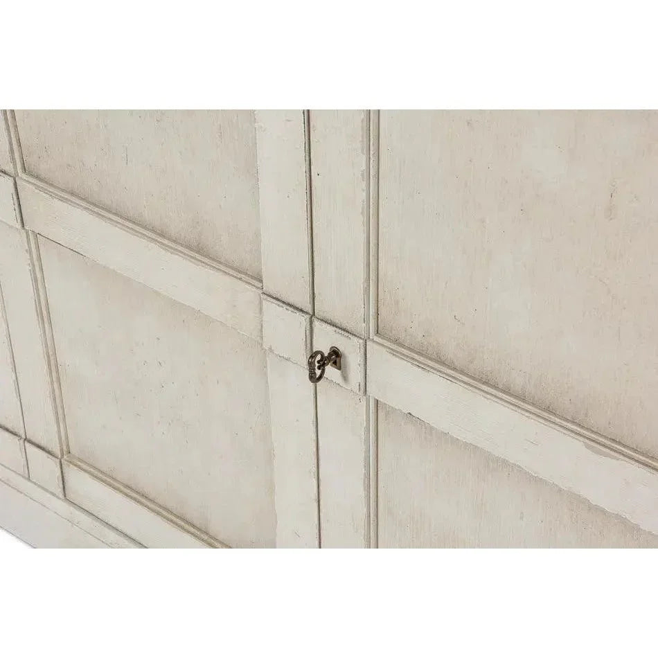 Luciana 6 Wood Door Buffet 112" - LOOMLAN - Sarreid - Sideboards