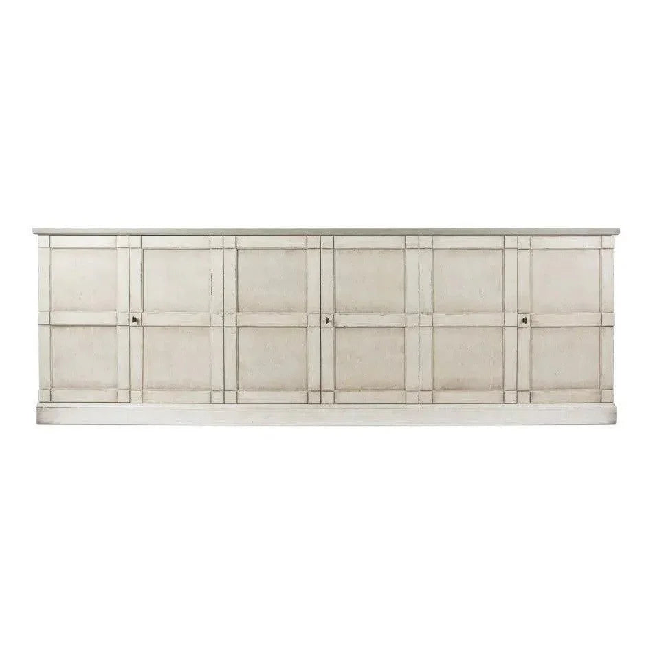Luciana 6 Wood Door Buffet 112" - LOOMLAN - Sarreid - Sideboards