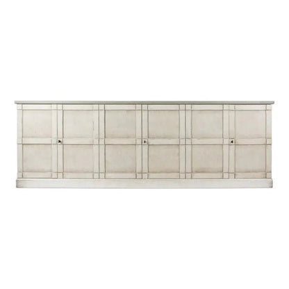 Luciana 6 Wood Door Buffet 112" - LOOMLAN - Sarreid - Sideboards
