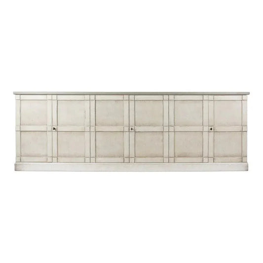 Luciana 6 Wood Door Buffet 112" - LOOMLAN - Sarreid - Sideboards