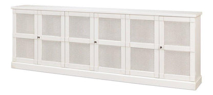 Luciana Six Drawer Cane Buffet - LOOMLAN - Sarreid - Buffets