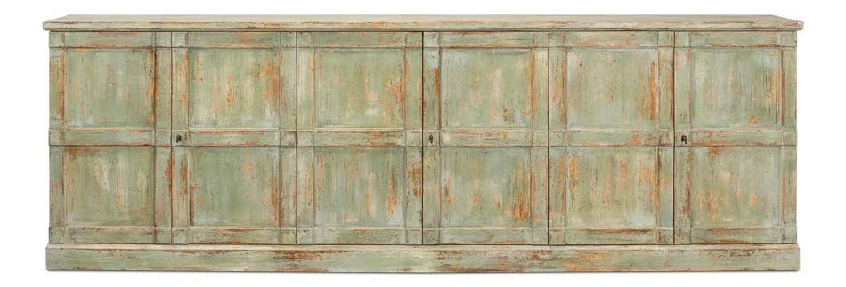 Luciana Six Drawer Wooden Buffet - LOOMLAN - Sarreid - Buffets