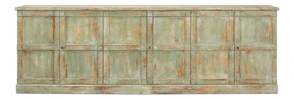 Luciana Six Drawer Wooden Buffet - LOOMLAN - Sarreid - Buffets