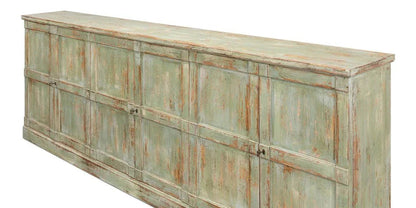 Luciana Six Drawer Wooden Buffet - LOOMLAN - Sarreid - Buffets