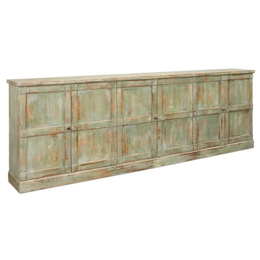 Luciana Six Drawer Wooden Buffet - LOOMLAN - Sarreid - Buffets