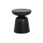 Lucida Concrete Outdoor Round End Table - LOOMLAN - SUNPAN - Outdoor Side Tables
