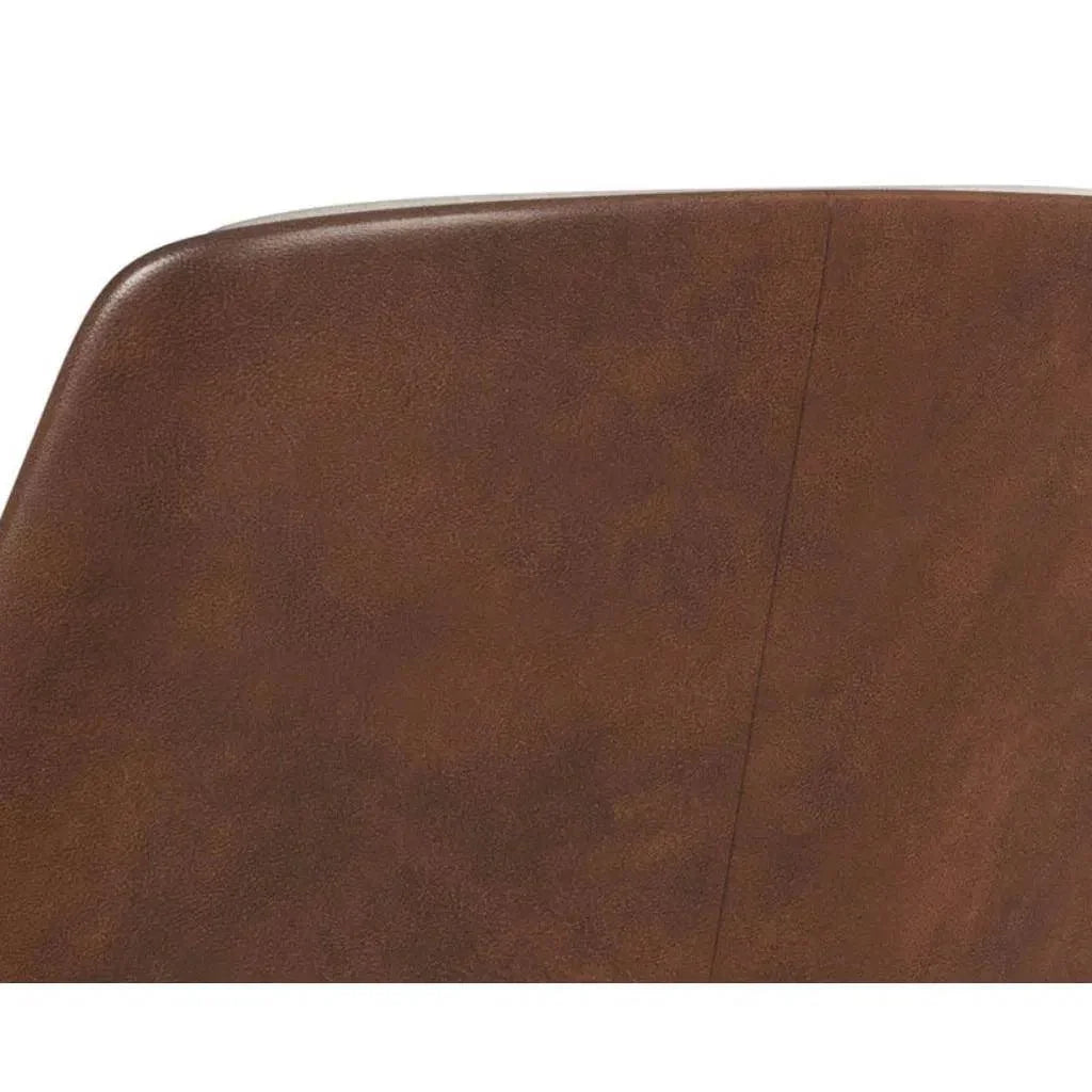Lucier Leather Handsome Lounge Chair - LOOMLAN - SUNPAN - Accent Chairs