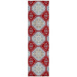 Lucinda Red Washable Indoor - Outdoor Rug - LOOMLAN - LOOMLAN Rugs - Outdoor Rugs