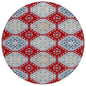 Lucinda Red Washable Indoor - Outdoor Rug - LOOMLAN - LOOMLAN Rugs - Outdoor Rugs