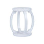 Lucite Acrylic Made Outdoor Garden Stool-Garden Stools-Chelsea House-White-LOOMLAN