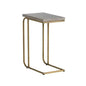 Lucius Concrete Topped Rectangular End Table - LOOMLAN - SUNPAN - Side Tables