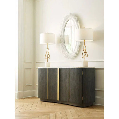 Lucius Oval Shaped Wall Mirror - LOOMLAN - Wildwood - Wall Mirrors