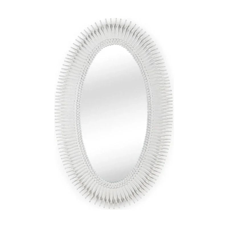Lucius Oval Shaped Wall Mirror - LOOMLAN - Wildwood - Wall Mirrors