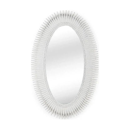 Lucius Oval Shaped Wall Mirror - LOOMLAN - Wildwood - Wall Mirrors