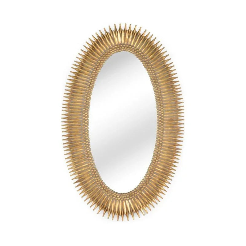 Lucius Oval Shaped Wall Mirror - LOOMLAN - Wildwood - Wall Mirrors