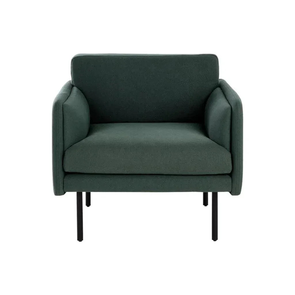 Luella Fabric Classic Armchair - LOOMLAN - SUNPAN - Club Chairs