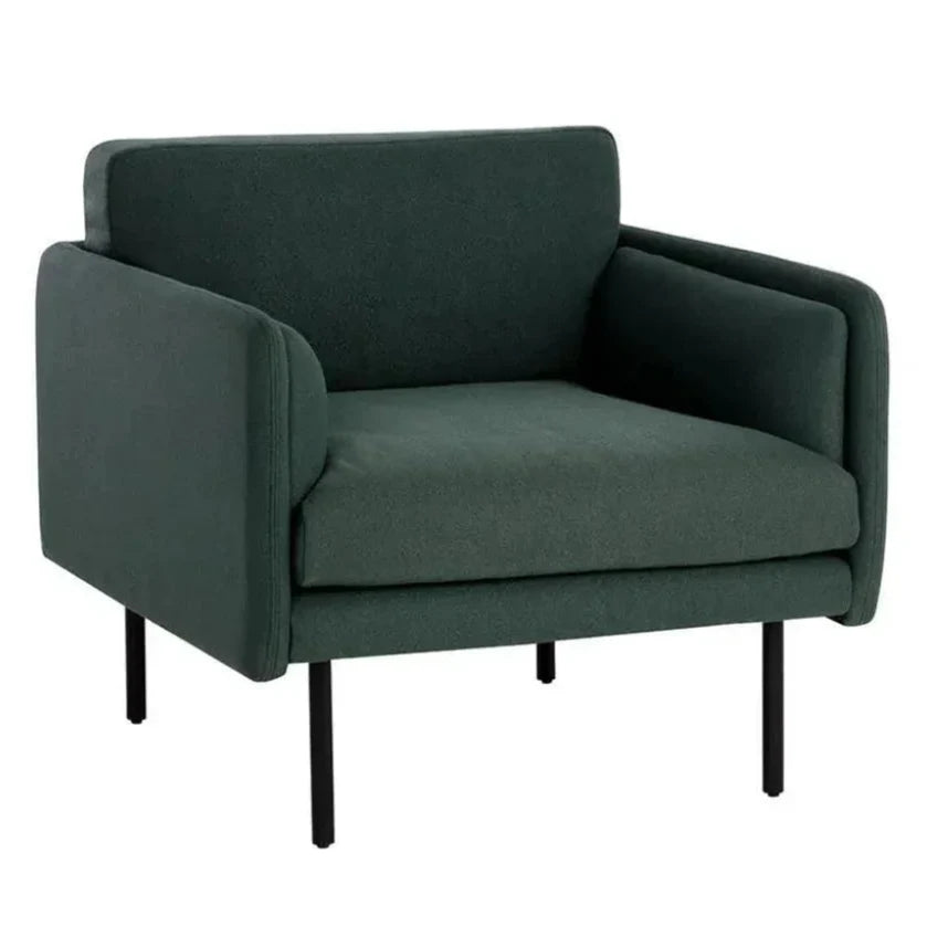 Luella Fabric Classic Armchair - LOOMLAN - SUNPAN - Club Chairs
