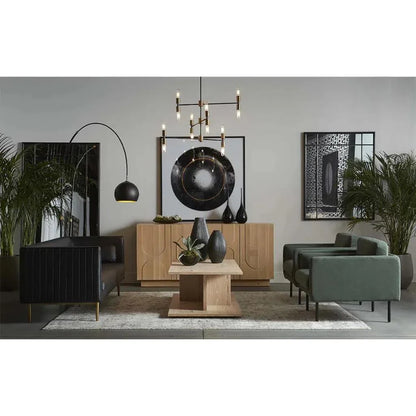 Luella Fabric Classic Armchair - LOOMLAN - SUNPAN - Club Chairs