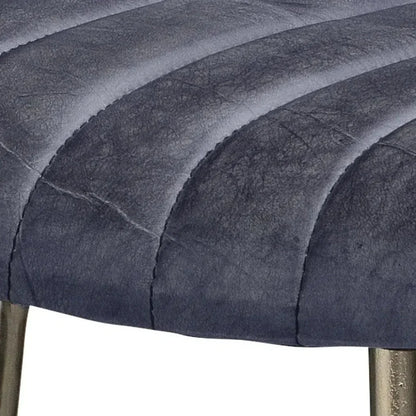 Luke Grey Buffalo Leather Counter Stoolout Back - LOOMLAN - Jamie Young - Counter Stools